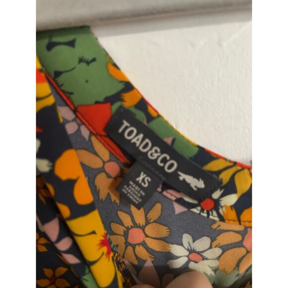 Toad and Company Sun-kissed Liv Romper Floral Sleeveless Casual XS - Picture 2 of 4